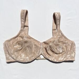 Wacoal Bra 40D Awareness Lace Underwire Beige 85567